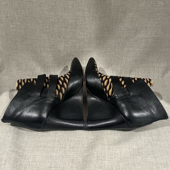 ππHOST PICKππDEREK LAM Marta Calf Hair Wedge Boots/Booties in US size 7. - Picture 8 of 14